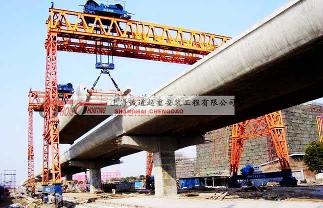 上海轨道交通8号线-U梁铺架工程