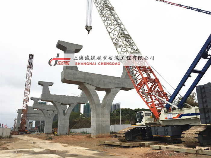 深圳地铁6号线-U梁铺架工程