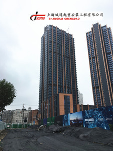 上海宝格丽酒店-擦窗机吊装工程